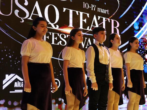 “1-ci Uşaq Teatr Festivalı” nın açılış mərasimi baş tutdu -  FOTO