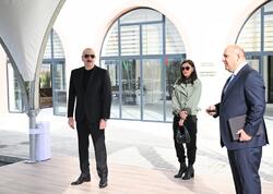 lham Əliyevin sosial şəbəkə hesablarında dövlət başçısının Mehriban Əliyeva ilə Sarıcalı kəndinə səfərindən görüntülər paylaşılıb - <span class="color_red">VİDEO</span>