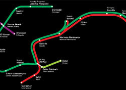 Bakı metrosunun Bənövşəyi xəttində yeni stansiya: "Nizami"yə keçid olacaq