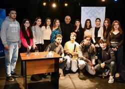 “Nəsildən-nəslə teatr” layihəsinin növbəti qonağı Nicat Kazımov olub - FOTO