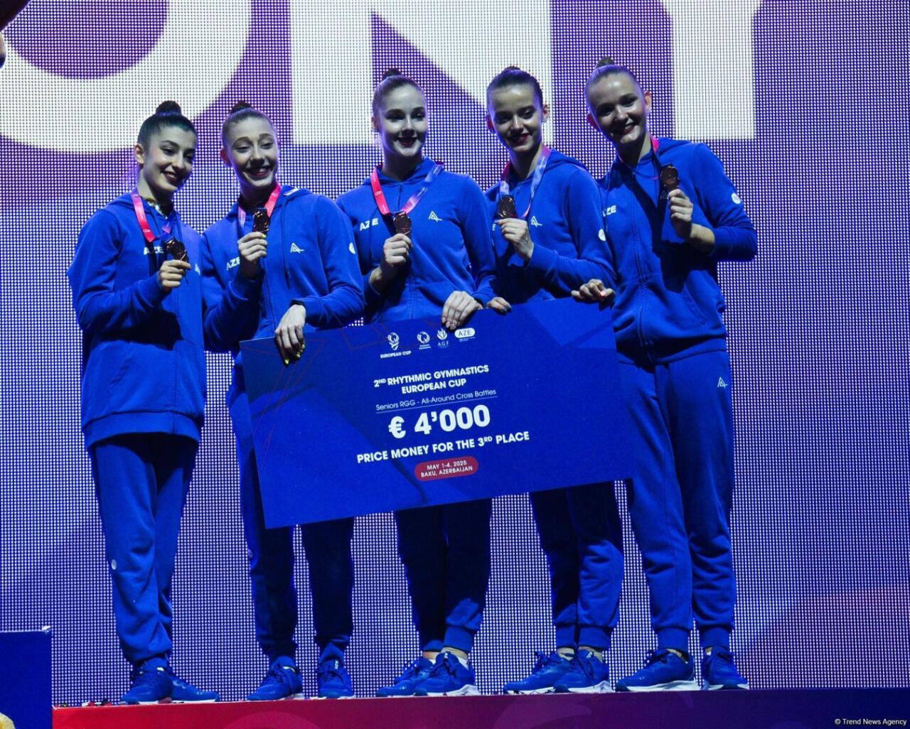 Komandamız Avropa Kubokunda bürünc medal qazandı -