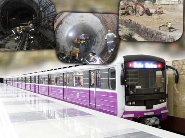 Bakıda bu ərazilərdə 10 yeni metro stansiya tikiləcək - <span class="color_red">RƏSMİ</span>
