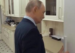 Putin soyuducusunun içini göstərdi - <span class="color_red">VİDEO</span>
