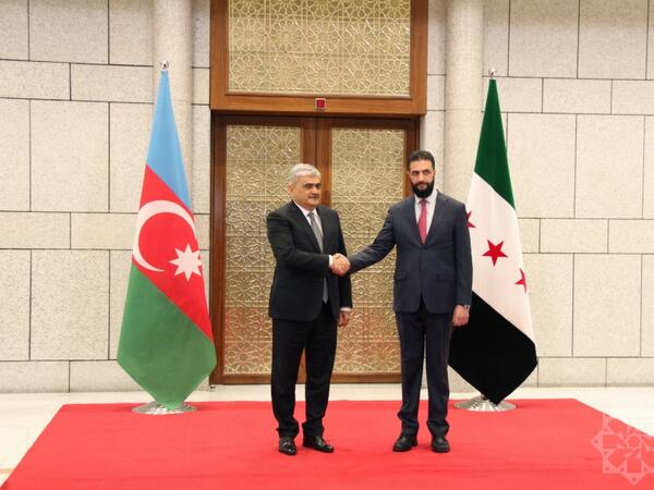 Azərbaycan nümayəndə heyəti Suriyada səfərdədir