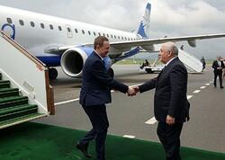 Belarusun Baş naziri Füzuliyə getdi - FOTO