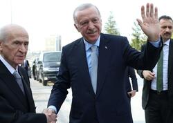 Ərdoğan Bahçelini evində ziyarət etdi - <span class="color_red">FOTO</span>