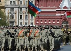 Hərbçilərimiz Moskvada - Qələbə paradının məşqində - <span class="color_red">VİDEO</span>