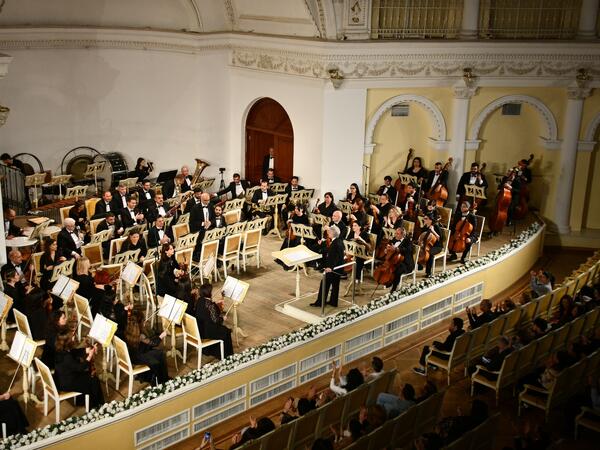 Üzeyir Hacıbəyli adına Azərbaycan Dövlət Simfonik Orkestrinin konserti keçirilib - FOTO