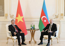 Prezidentin To Lam ilə məhdud tərkibdə görüşü olub - FOTO