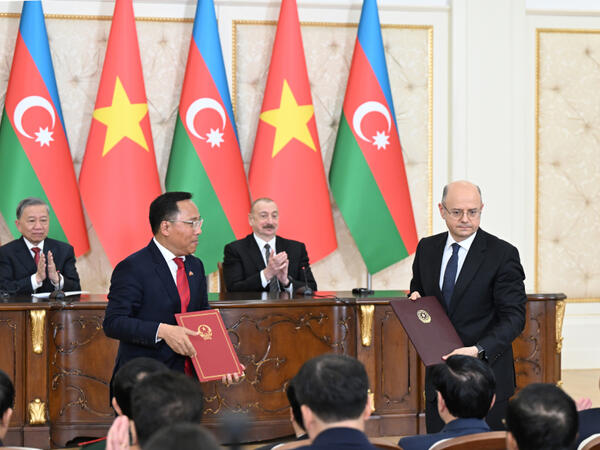 Azərbaycan ilə Vyetnam arasında imzalanmış sənədlər mübadilə edilib - <span class="color_red">FOTO</span>