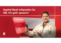 Kapital Bank-ın 30 000 000 manat həcmində istiqraznın abunə yazılışı başladı
