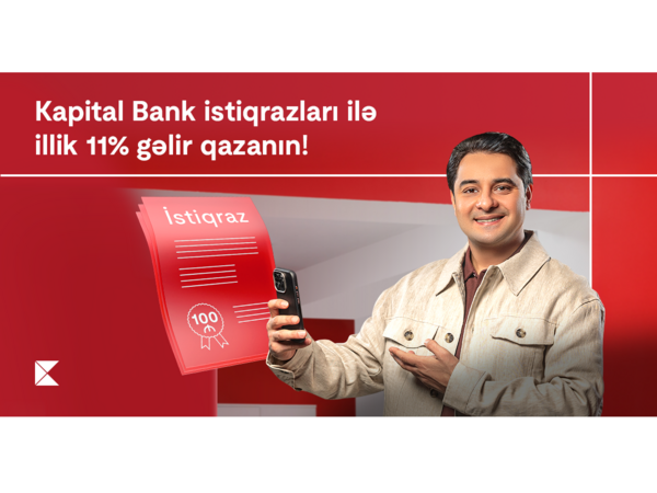 Kapital Bank-ın 30 000 000 manat həcmində istiqraznın abunə yazılışı başladı