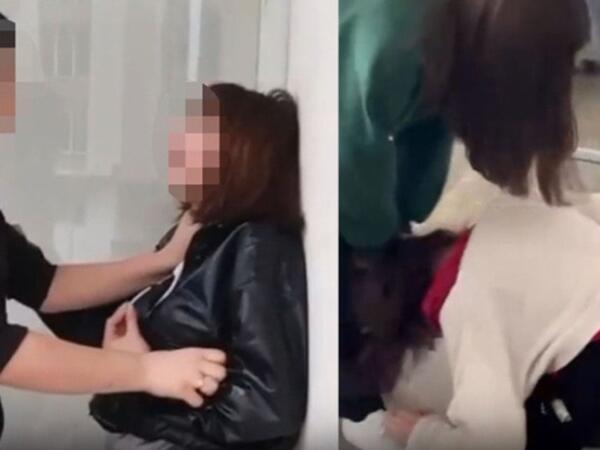 Məktəbdə VƏHŞİLİK - 7 nəfər yığışıb 15 yaşlı qızı döydü