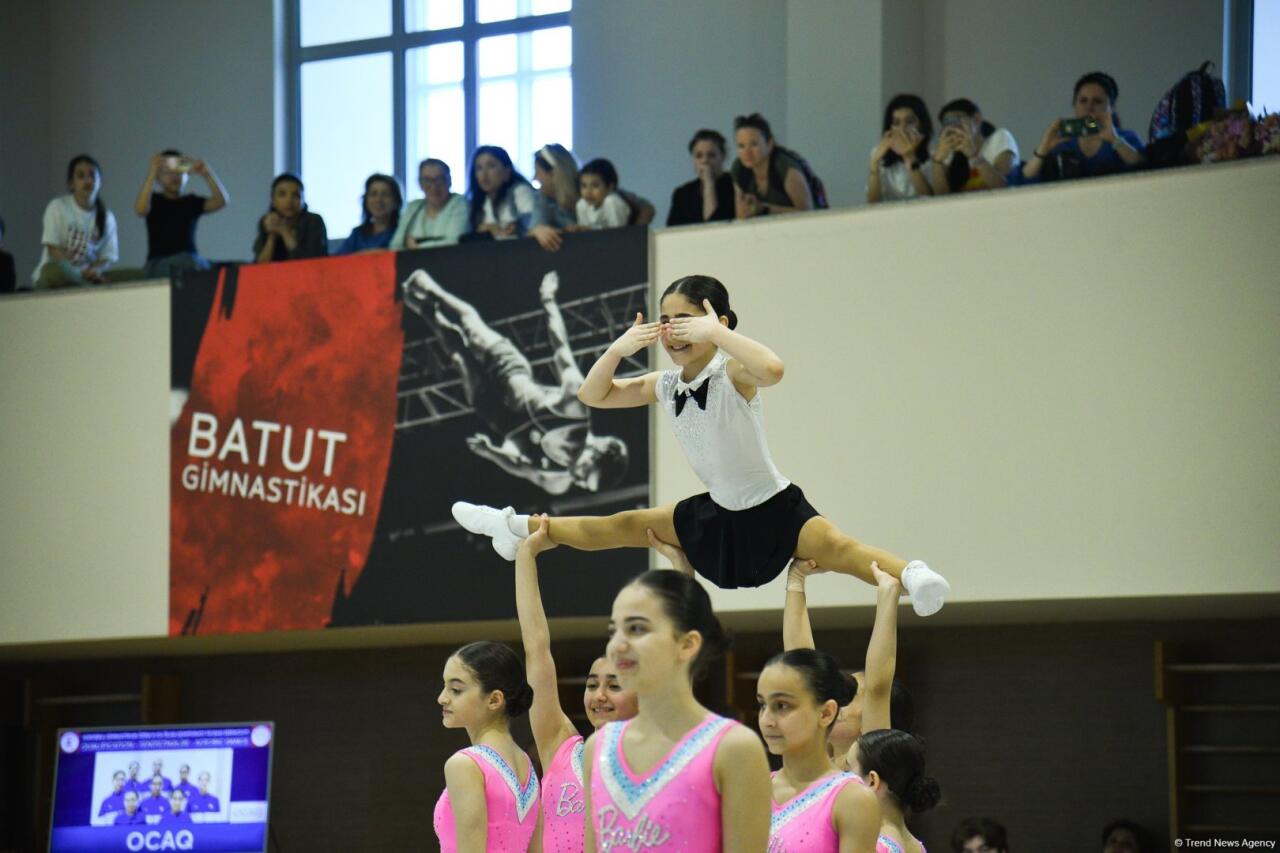 “Aerobika gimnastikası üzrə 9-cu ölkə çempionatı və Bakı birinciliyi”nə yekun vurulub -