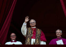 Papa ilk dəfə çıxış edib - <span class="color_red">VİDEO</span>