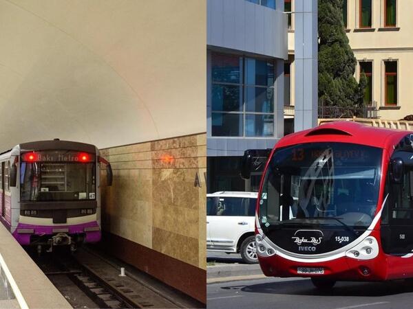Metro və avtobuslarla bağlı ŞAD XƏBƏR: Bundan sonra ödənişlər…
