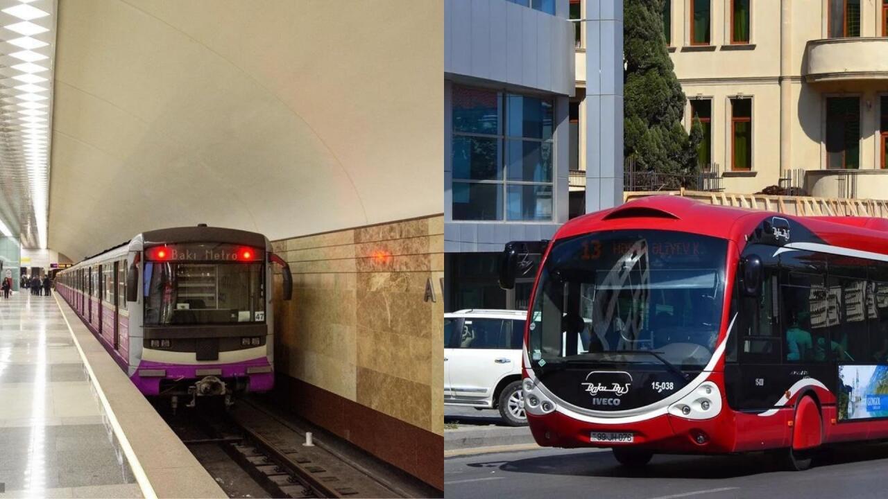 Metro və avtobuslarla bağlı ŞAD XƏBƏR: Bundan sonra ödənişlər…