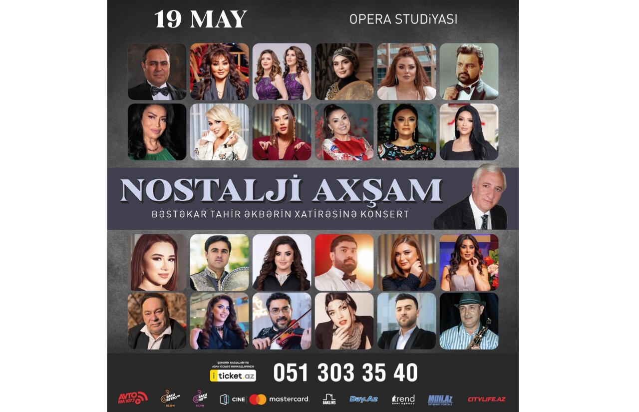 Nostalji axşam" möhtəşəm qala konsert Bakıda
