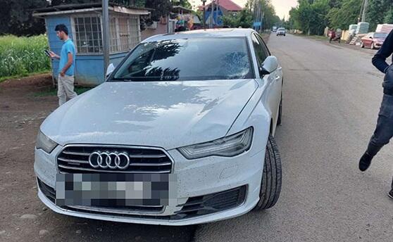 Xanım Nəsirovanı "Audi" vurdu - Avtobusdan düşdüyü an... -