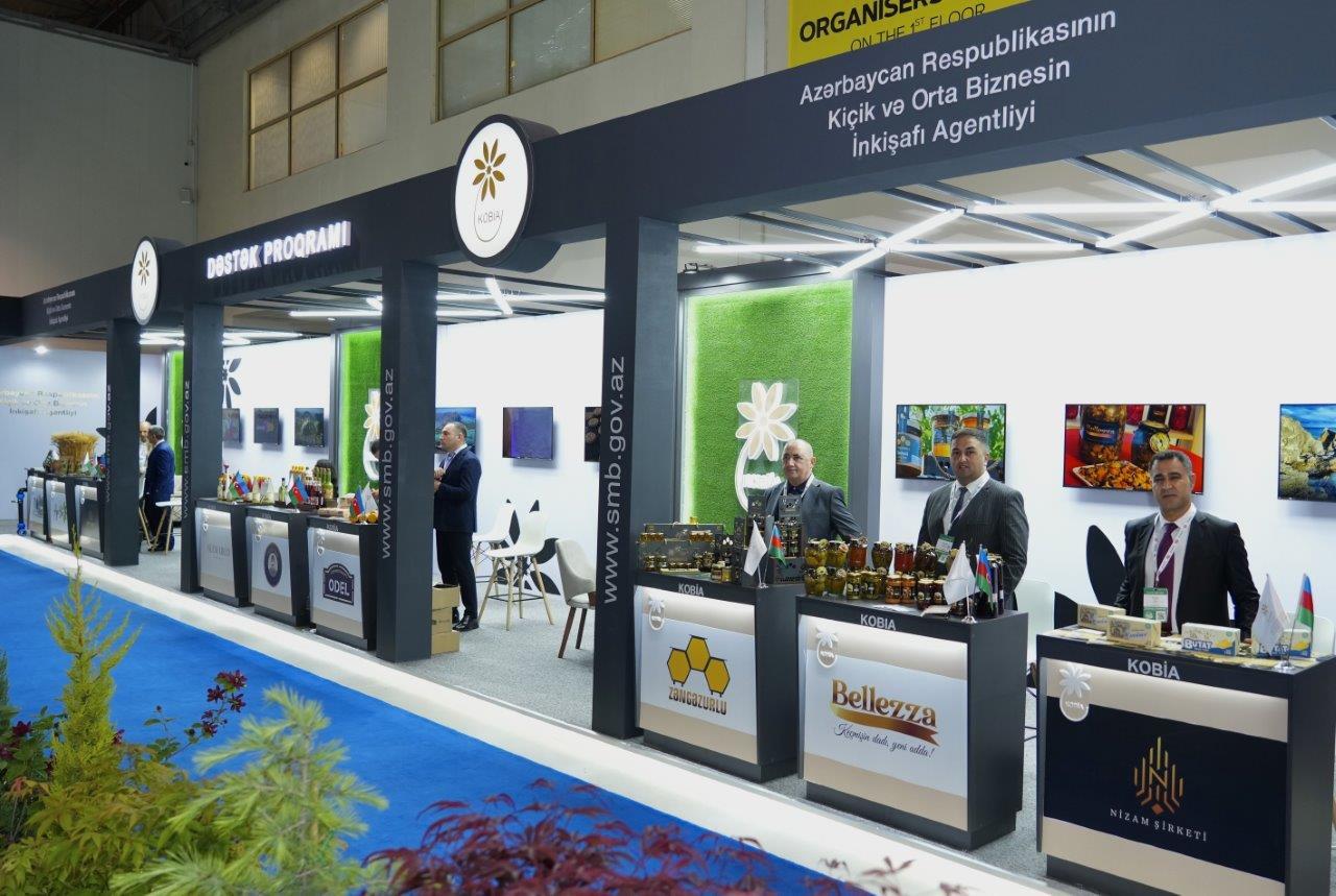 Dövlət dəstəyi ilə 10-a yaxın sahibkar “Caspian Agro” və “InterFood Azerbaijan” sərgilərində -
