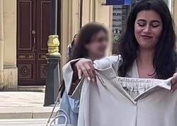 Bakıda qızı küçədə &quot;soyundurub&quot; reklam çəkdilər - VİDEO