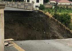 Bakıda körpü uçdu, bu yol bağlandı