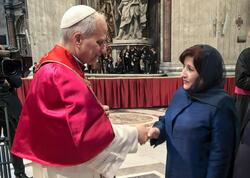 Milli Məclisin sədri Roma Papasının taxtaçıxma mərasimində iştirak edib - <span class="color_red">FOTO</span>