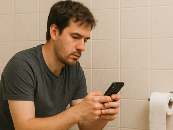 Tualetdə telefon istifadə edənlərə xəbərdarlıq - Riski artırır