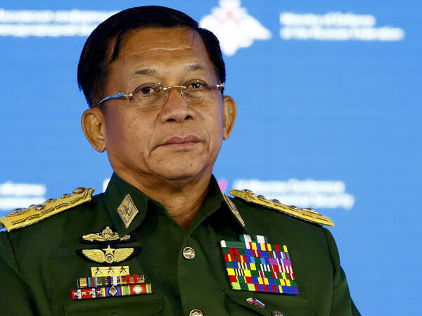 Myanma lideri Prezident İlham Əliyevi təbrik edib