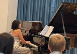 Ülviyyə Kazımova  Almaniyada solo konsert programı ilə çıxış edib - <span class="color_red">FOTO</span>