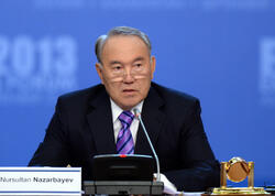 Nursultan Nazarbayev Prezident İlham Əliyevi təbrik edib