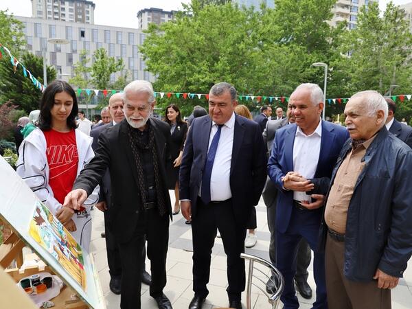 “Azərbaycanım” Beynəlxalq VIII Uşaq və Gənc Rəsm Festivalı baş tutdu - FOTO