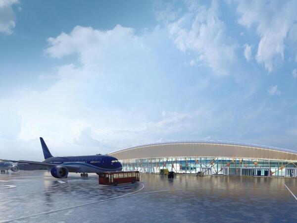 Laçın Beynəlxalq Aeroportunun açılış mərasimi - CANLI