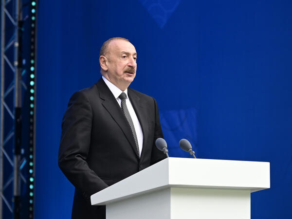 Azərbaycan Prezidenti: Əminəm ki, azad edilmiş Laçından bu gün üç ölkənin dünyaya verdiyi mesajlar lazımi ünvana çatacaq