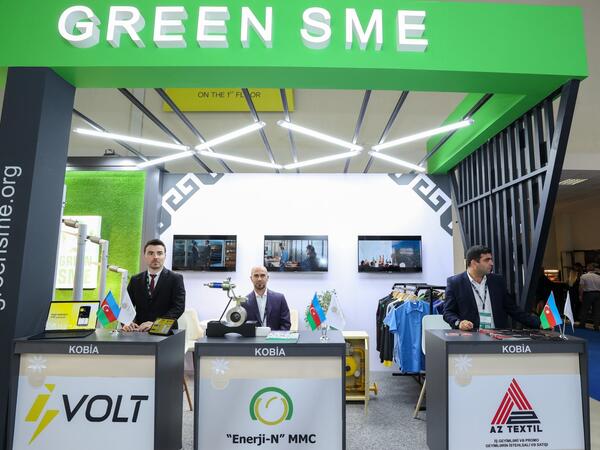 Bakı Enerji Həftəsində KOBİA tərəfindən KOB-ların yaşıl iqtisadiyyata keçidi və Bakı İqlim Bəyannaməsi təşviq olunur - <span class="color_red">FOTO</span>