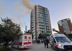 Türkiyədə çoxmərtəbəli bina yanır - 23 nəfər xəstəxanaya yerləşdirildi
