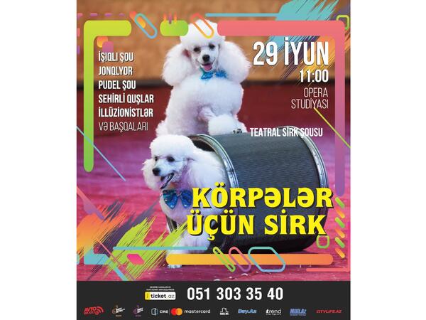 “Balacalar üçün Sirk” adlı teatr tamaşası bütün ailəni sevindirəcək