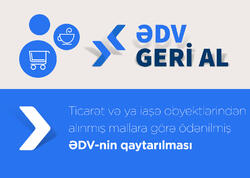 “ƏDV geri al”anlara XƏBƏRDARLIQ