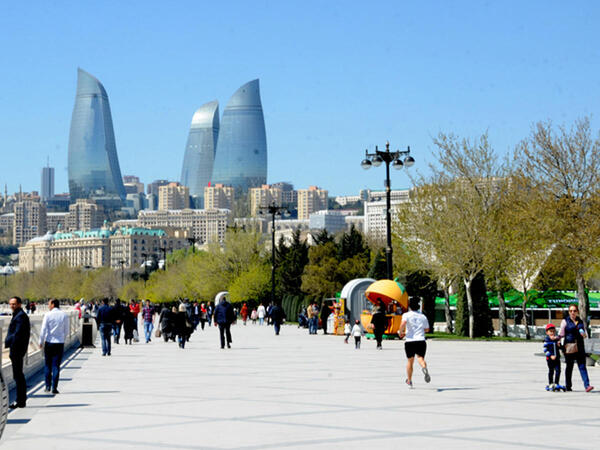Sabah Bakıda 32 dərəcə isti olacaq