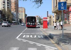 Sürücülərə ŞAD XƏBƏR - Avtobus zolaqlarında maşınlara minib-düşə biləcəyik - <span class="color_red">VİDEO</span>