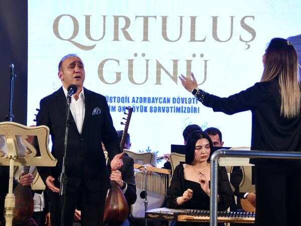 “2025 - Konstitusiya və Suverenlik ili” çərçivəsində 15 iyun Milli Qurtuluş Gününə həsr olunmuş konsert keçirildi - FOTO