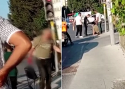 &quot;Kimin həyat yoldaşını izləyirsən?!&quot; - Ər küçənin ortasında intiqam aldı