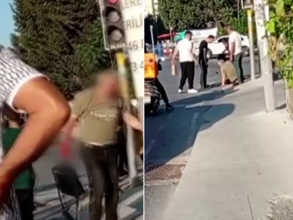 &quot;Kimin həyat yoldaşını izləyirsən?!&quot; - Ər küçənin ortasında intiqam aldı