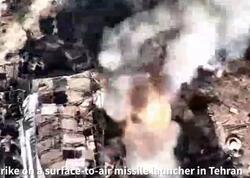 Tehrandakı hərbi obyektlərin vurulması anı - <span class="color_red">VİDEO</span>