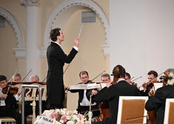 İrandan Azərbaycana təxliyə olunan Çaykovski adına Simfonik Orkestri Filarmoniyada təşəkkür konserti verib - <span class="color_red">FOTO</span>