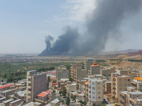 Təbrizdə güclü partlayışlar oldu - <span class="color_red">VİDEO</span>