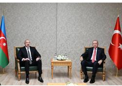 Kahramanmaraşda İlham Əliyevin Ərdoğanla görüşü olub