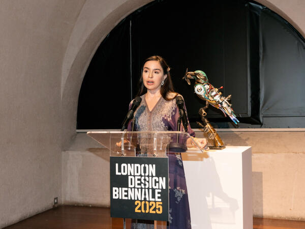 Leyla Əliyeva London Dizayn Biennalesində Azərbaycan MAMA &quot;Ana təbiət” sərgisində iştirak edib - FOTO