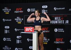 &quot;UFC Baku Fight Night&quot;da idmançıların rəsmi çəkiölçmə mərasimi keçirildi - <span class="color_red">FOTO </span>