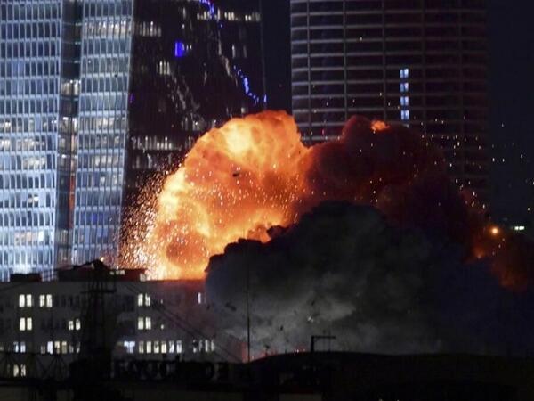 İran İsrailin Daxili İşlər Nazirliyini vurdu